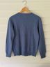 McDONALD Camo Solid Blue Wool Pullover Sweater Size S - photo 5