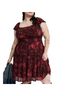 Torrid Floral Red Casual Dress Size 0X - photo 1