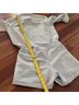 Chaiken Stripes Blue White Romper Size 4X - photo 10