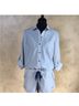 Chaiken Stripes Blue White Romper Size 4X - photo 3