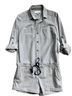 Chaiken Stripes Blue White Romper Size 4X - photo 1