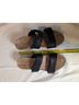 Vionic Animal Print Black Brown Sandals Size 10 - photo 8
