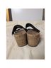 Vionic Animal Print Black Brown Sandals Size 10 - photo 7