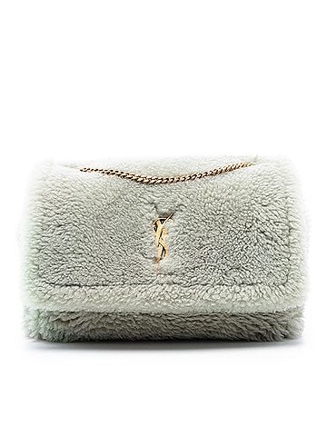 Saint Laurent Medium Shearling Monogram Kate Reversible Shoulder Bag (view 1)
