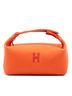 Hermès 100% Canvas Orange Small Toile Bride A Brac Case One size - photo 1