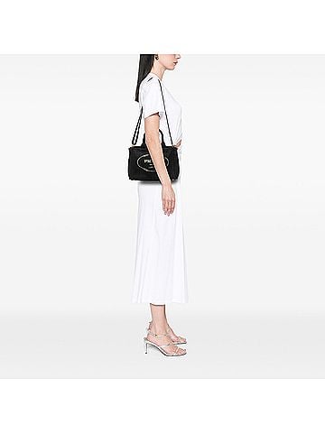 Prada Small Canvas Canapa Logo Satchel (view 2)