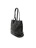 Chanel 100% Leather Black Choco Bar Caviar Tote One size - photo 3