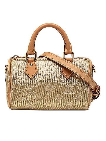 Louis Vuitton Monoglam Nano Speedy Bandouliere (view 1)