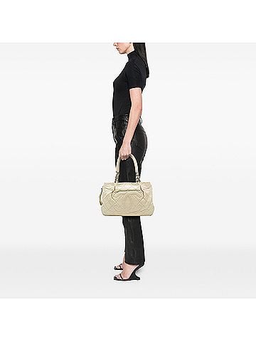 Chanel CC Quilted Caviar Expandable Tote (view 2)