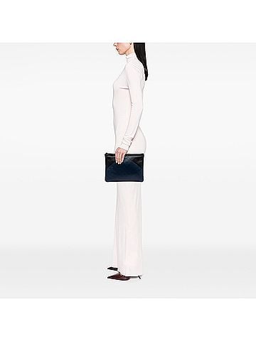 Chanel Medium Bicolor Lambskin Boy O Case Clutch (view 2)
