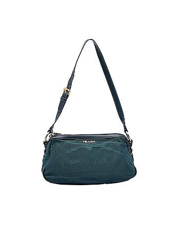 Prada Tessuto Canapa Logo Shoulder Bag (view 1)