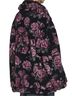 Dolls Kill Floral Black Purple Jacket Size XL - photo 2