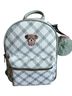 LD Checkered-gingham Green White Backpack One size - photo 1
