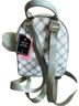 LD Checkered-gingham Green White Backpack One size - photo 4