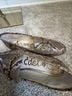Sam Edelman 100% Leather Snake Print Brown Tan Gold Flats Size 6 1/2 - photo 4