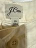 J.Crew 100% Cotton White Casual Pants Size 30 waist - photo 3