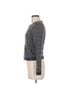 Theory 100% Wool Chevron-herringbone Black Gray Pullover Sweater Size M - photo 6