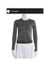 Theory 100% Wool Chevron-herringbone Black Gray Pullover Sweater Size M - photo 11