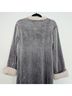 Natori 100% Polyester Gray Ivory Casual Dress Size L - photo 12