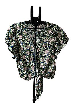 Max Studio Short Sleeve Blouse