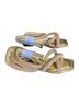 Cape Robbin Gold Sandals Size 8 - photo 3