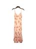 No Comment Floral White Pink Cocktail Dress Size L - photo 2