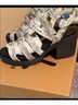 Dirty Laundry White Black Heels Size 7 1/2 - photo 3