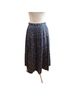 J. McLaughlin 100% Polyester Floral Blue Formal Skirt Size 4 - photo 2