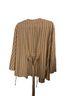 LAKE Stripes Brown Kimono Size L - photo 2