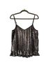 Anthropologie 100% Polyester 100% Polyester Solid Multi Color Sleeveless Top Size 6 - photo 2