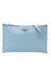 Prada 100% Leather Blue Saffiano Shoulder Bag One size - photo 1