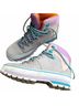 Timberland 100% Leather Gray Purple Boots Size 10 - photo 12