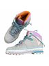 Timberland 100% Leather Gray Purple Boots Size 10 - photo 5