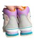 Timberland 100% Leather Gray Purple Boots Size 10 - photo 8