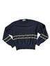Sonia Rykiel Blue Gold Silver Pullover Sweater Size M - photo 1