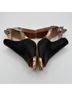 L'Artiste 100% Leather Black Multi Color Heels Size EU 36 - photo 5