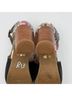 L'Artiste 100% Leather Black Multi Color Heels Size EU 36 - photo 6