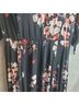 Torrid Floral Pink Black Casual Dress Size 1X - photo 7