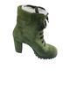 Stuart Weitzman 100% Suede Green Boots Size 6 - photo 1
