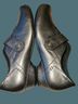 Ziera 100% Leather Solid Silver Gray Heels Size 9 1/2 - photo 7