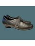 Ziera 100% Leather Solid Silver Gray Heels Size 9 1/2 - photo 8