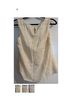 Talbots Print Silver Ivory Tank Top Size 10 - photo 3