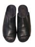 Mephisto 100% Leather Solid Black Sandals Size 9 - photo 1