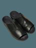 Mephisto 100% Leather Solid Black Sandals Size 9 - photo 14