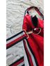 Tommy Hilfiger Red White Blue Leather Weekender One size - photo 6