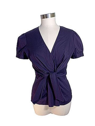 Theory Short Sleeve Blouse (view 1)