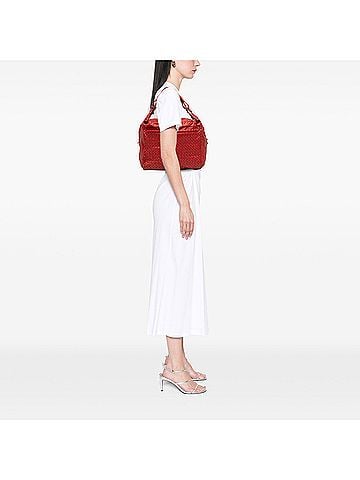 Bottega Veneta Nappa Intrecciato Cube Tote (view 2)