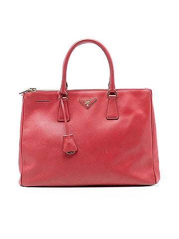 Prada Large Saffiano Lux Galleria Double Zip Satchel (view 1)