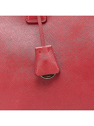 Prada Large Saffiano Lux Galleria Double Zip Satchel (view 2)