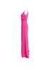 Victoria Beckham 100% Silk Pink  Victoria Beckham V-Neck Maxi Gown Dress in Pink Silk Size 10 - photo 2